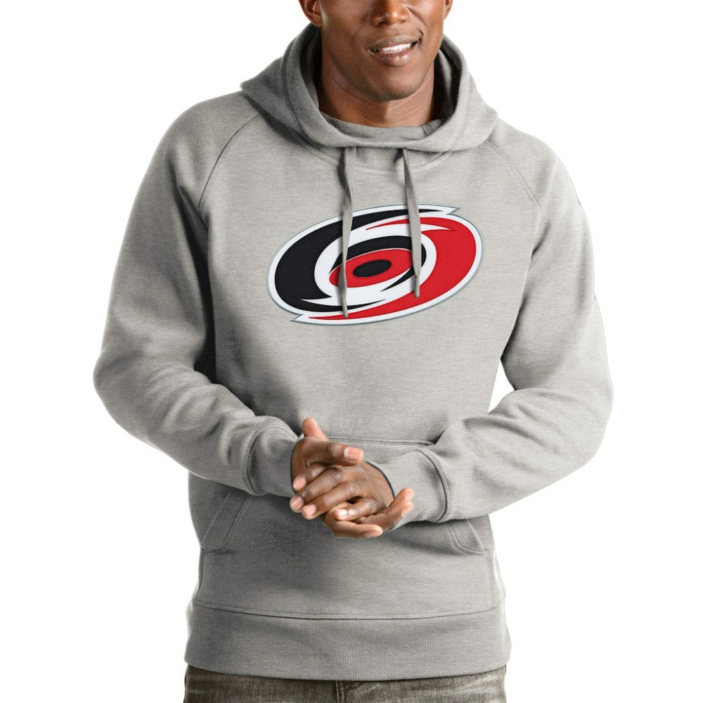 Carolina Hurricanes Antigua Logo Victory Pullover Hoodie Sale
