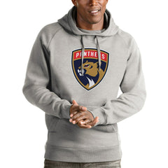 Florida Panthers Antigua Logo Victory Pullover Hoodie Outlet