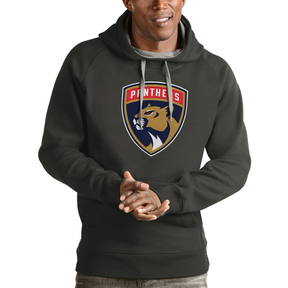 Florida Panthers Antigua Logo Victory Pullover Hoodie Discount