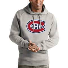 Montreal Canadiens Antigua Logo Victory Pullover Hoodie Discount