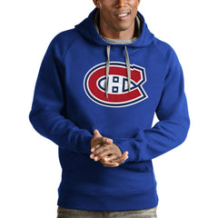 Montreal Canadiens Antigua Logo Victory Pullover Hoodie Outlet