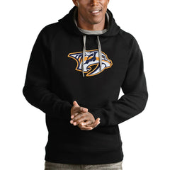Nashville Predators Antigua Logo Victory Pullover Hoodie Sale