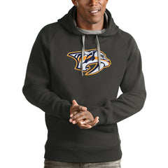 Nashville Predators Antigua Logo Victory Pullover Hoodie Discount