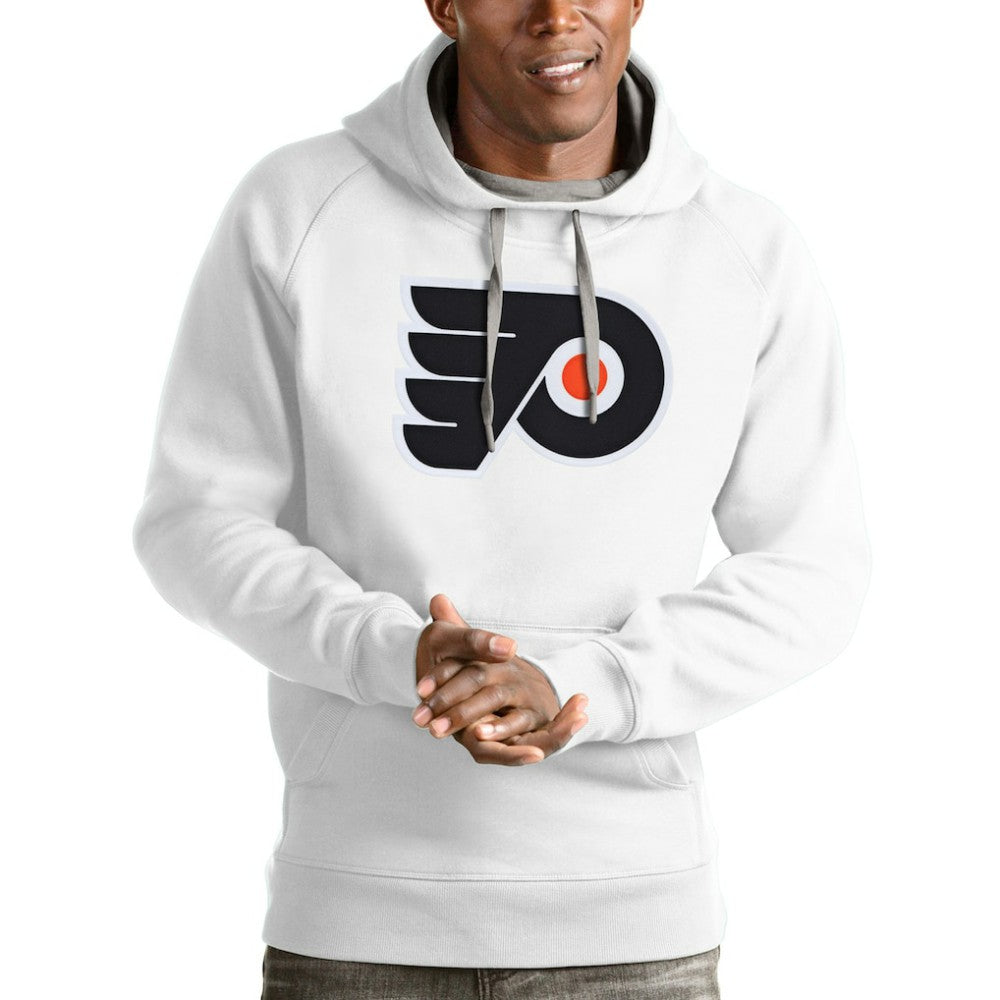 Philadelphia Flyers Antigua Logo Victory Pullover Hoodie Discount