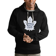 Toronto Maple Leafs Antigua Logo Victory Pullover Hoodie Discount