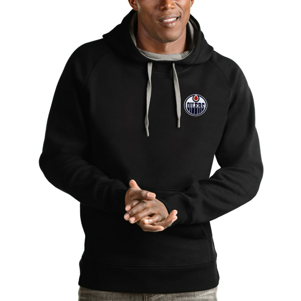 Edmonton Oilers Antigua Victory Pullover Hoodie Online
