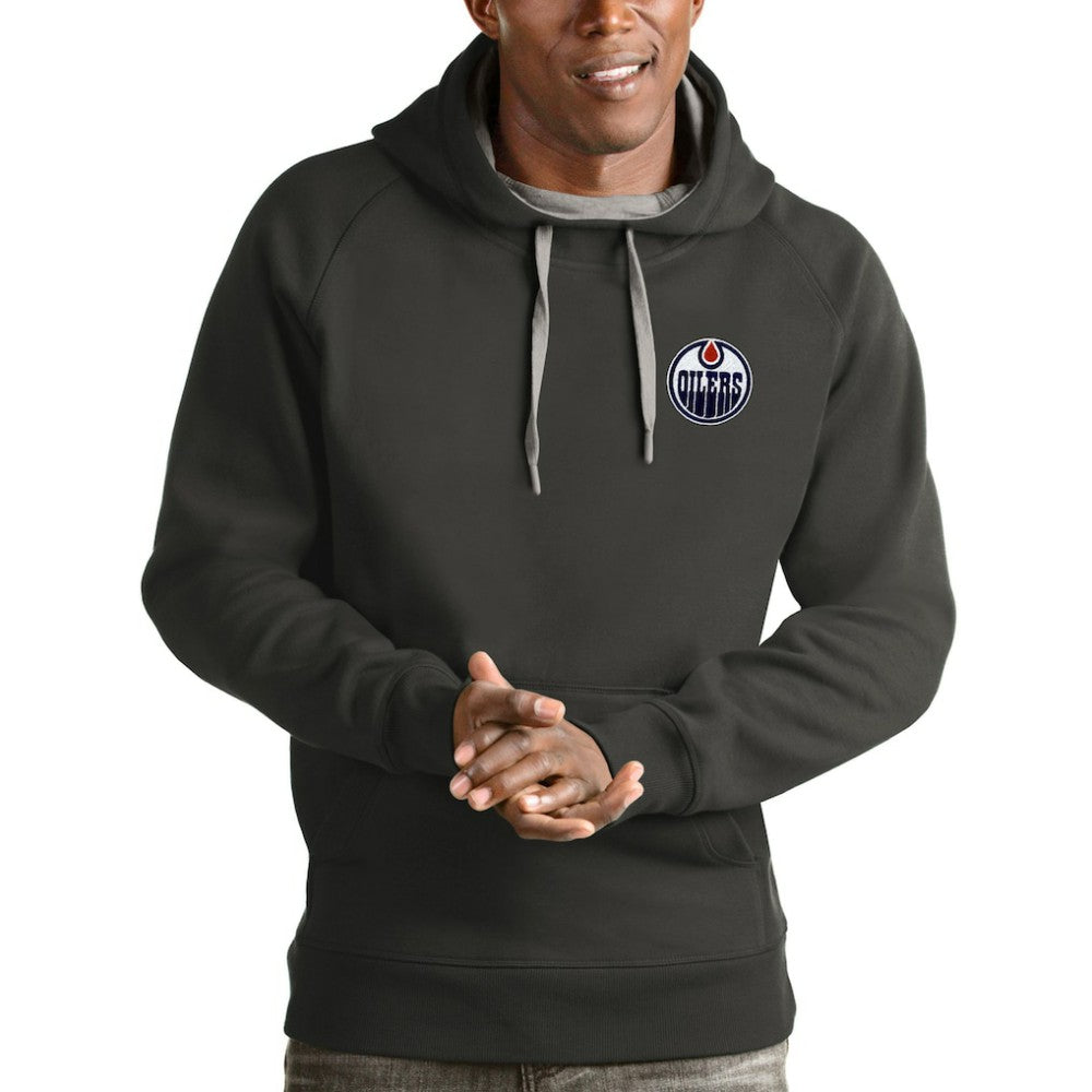 Edmonton Oilers Antigua Victory Pullover Hoodie Discount