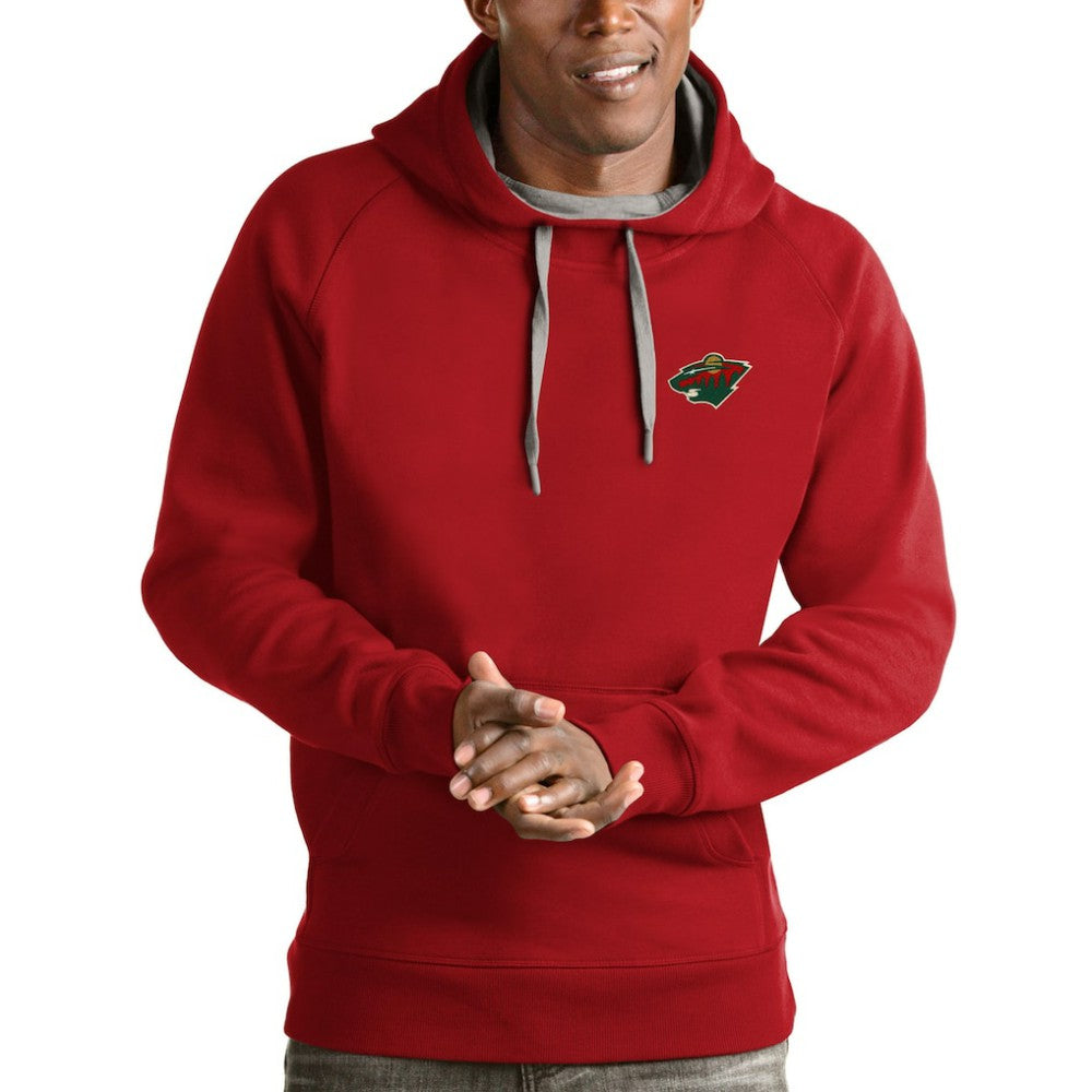 Minnesota Wild Antigua Victory Pullover Hoodie Outlet