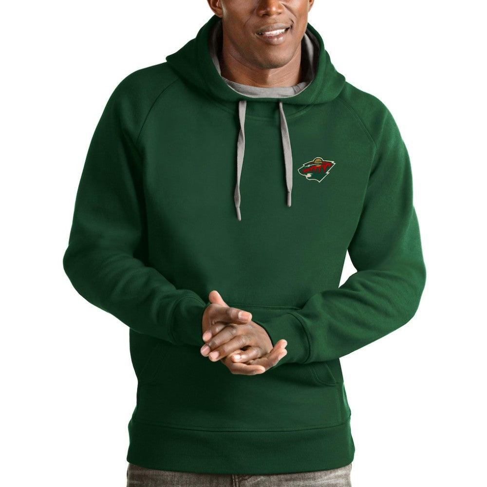 Minnesota Wild Antigua Victory Pullover Hoodie Outlet