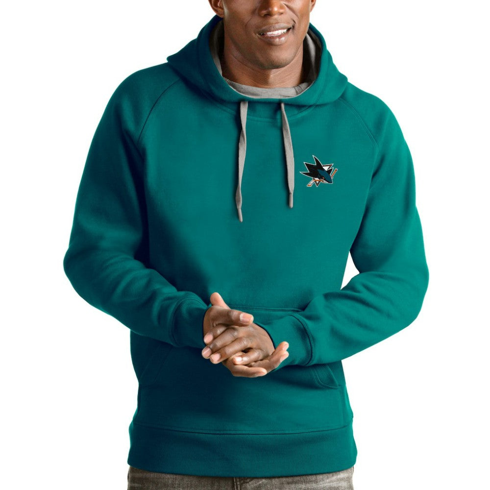 San Jose Sharks Antigua Victory Pullover Hoodie Discount