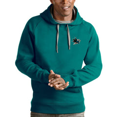 San Jose Sharks Antigua Victory Pullover Hoodie Discount