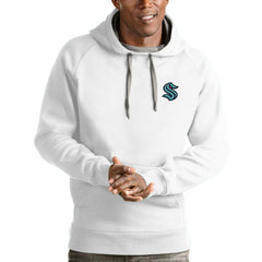 Seattle Kraken Antigua Victory Pullover Hoodie Discount