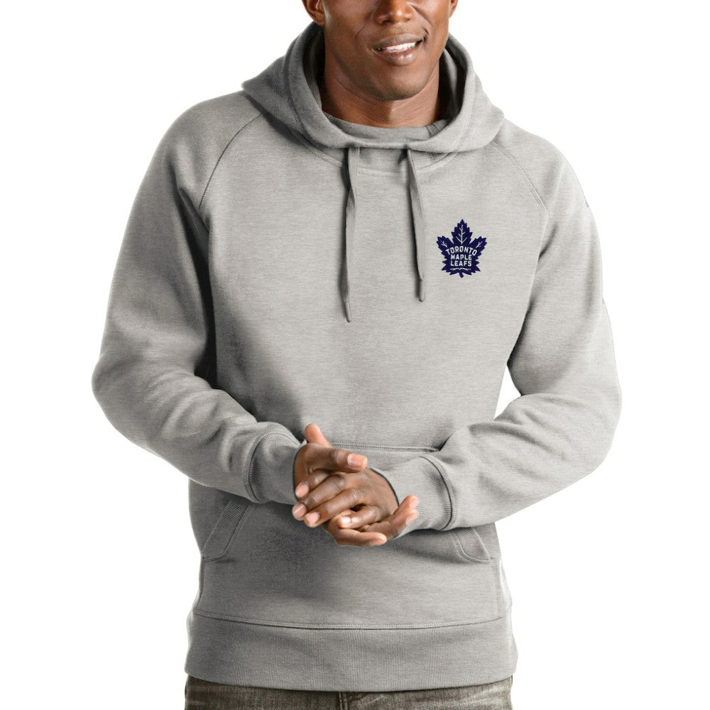 Toronto Maple Leafs Antigua Victory Pullover Hoodie On Sale