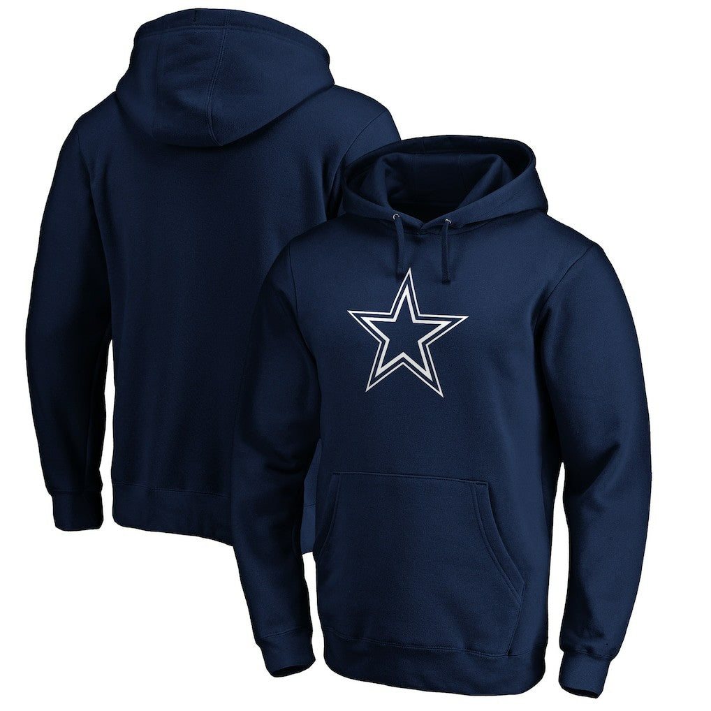 Dallas Cowboys  Primary Logo Fitted Pullover Hoodie
