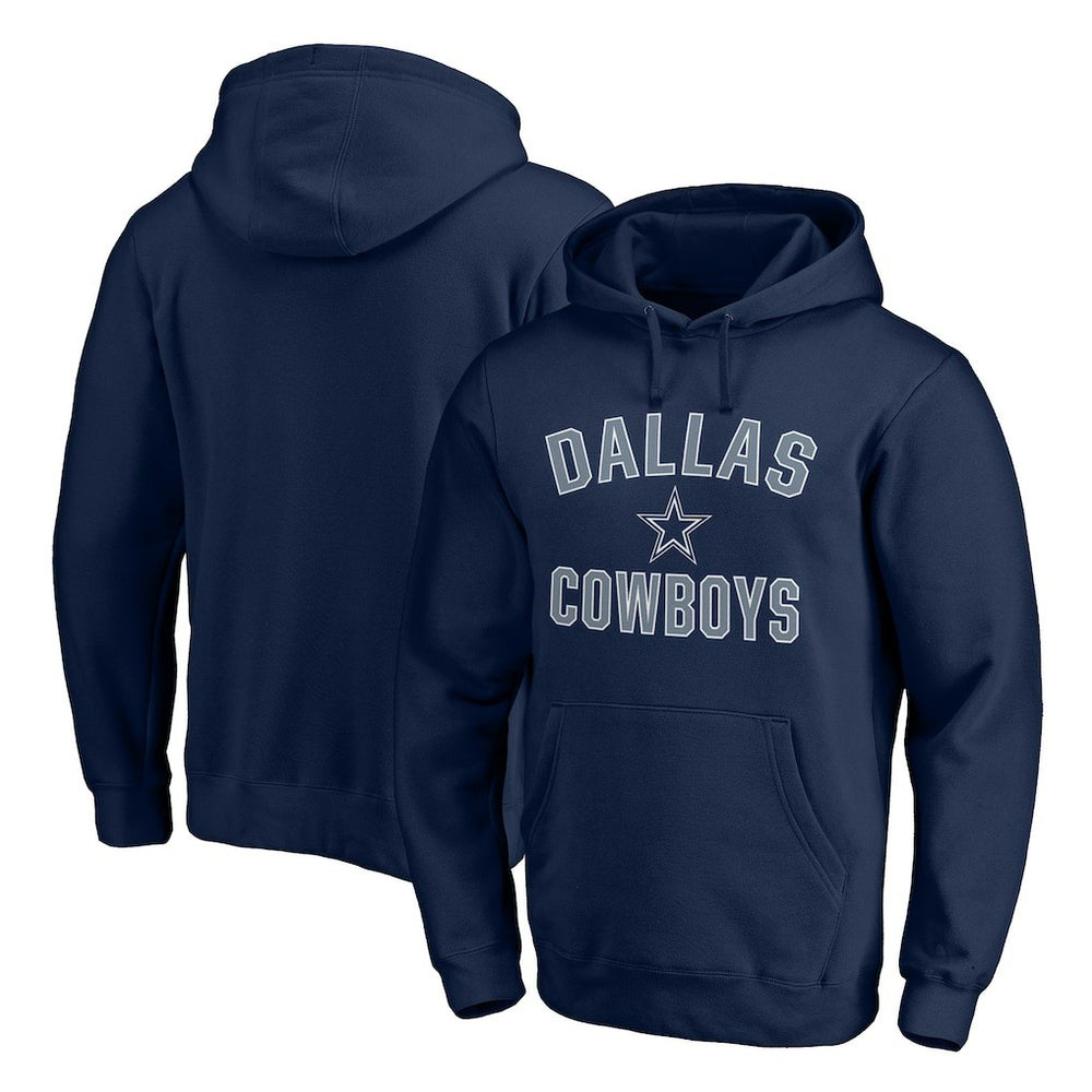 Dallas Cowboys  Victory Arch Team Fitted Pullover Hoodie