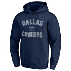 Dallas Cowboys  Victory Arch Team Fitted Pullover Hoodie