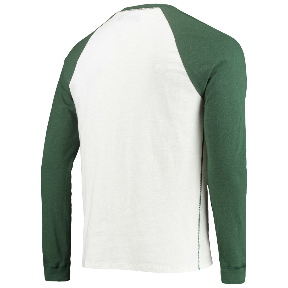 Green Bay Packers  Junk Food Colorblock Raglan Long Sleeve T-Shirt