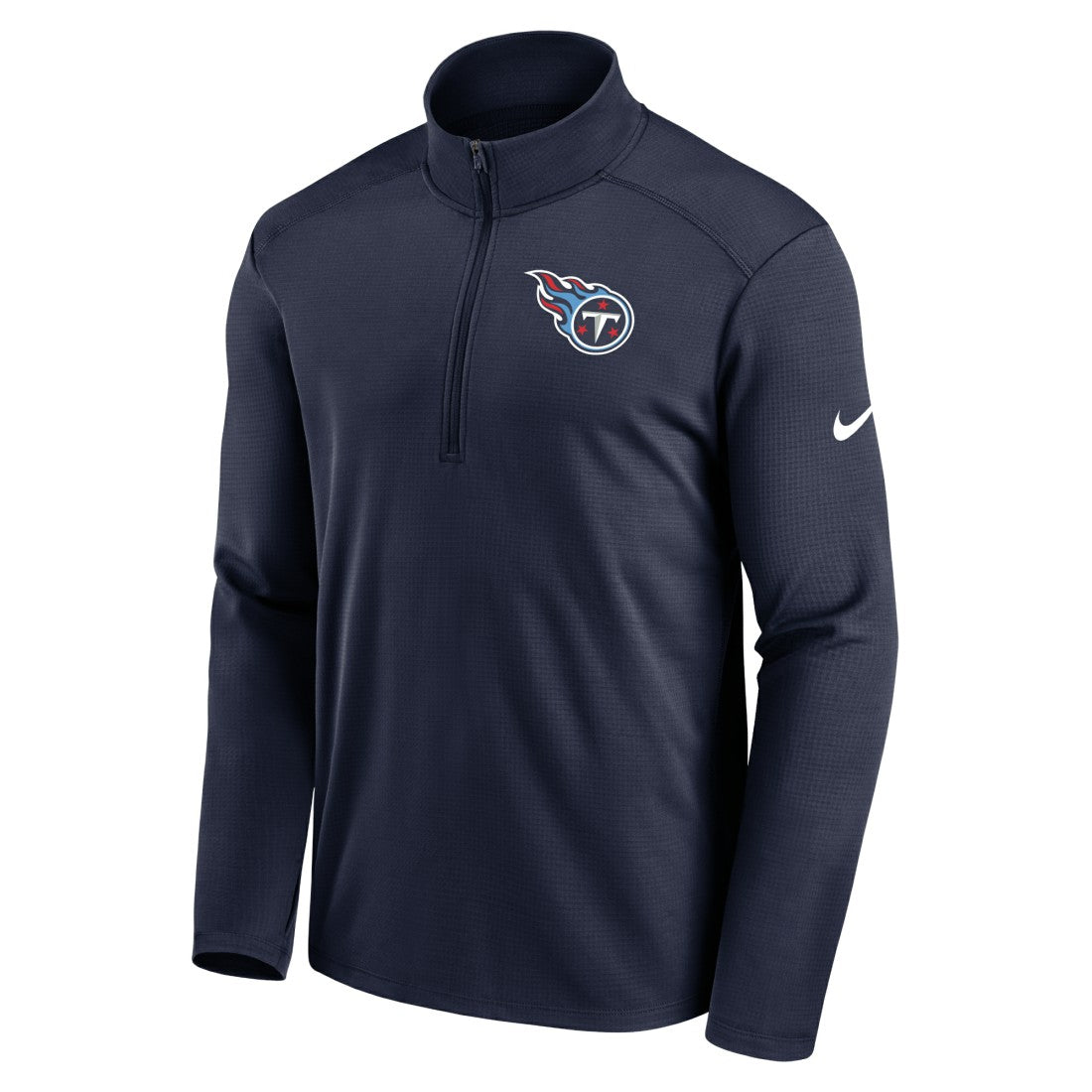 Tennessee Titans Nike Logo Pacer Performance Half-Zip Jacket