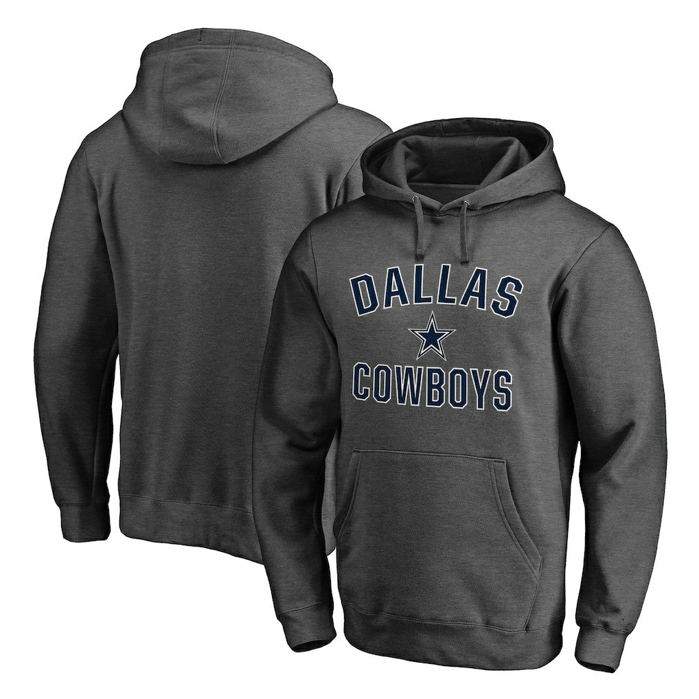 Dallas Cowboys  Victory Arch Team Fitted Pullover Hoodie