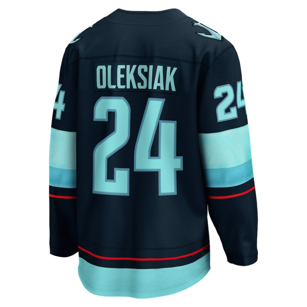 Jamie Oleksiak Seattle Kraken Fanatics Home Breakaway Player Jersey Outlet