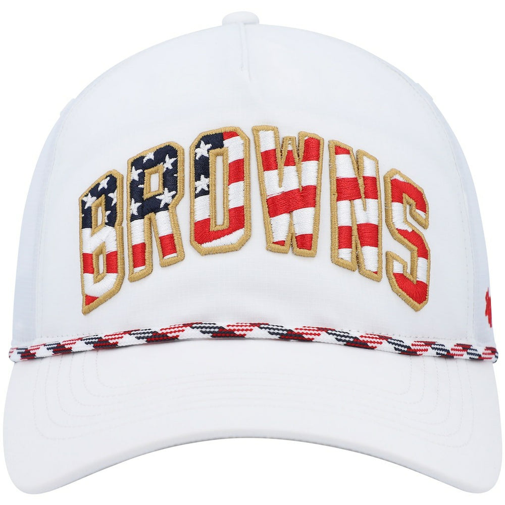 Cleveland Browns 47 brand '47 Hitch Stars and Stripes Trucker Adjustable Hat