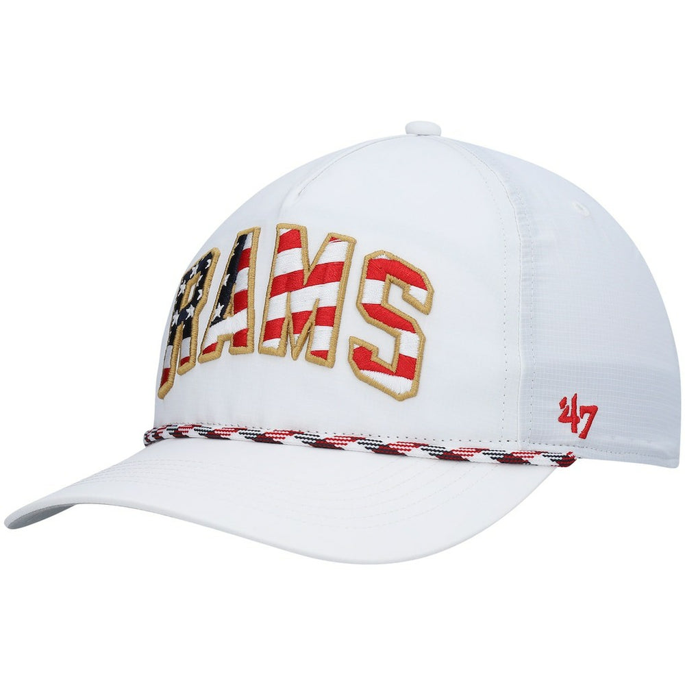 Los Angeles Rams 47 brand '47 Hitch Stars and Stripes Trucker Adjustable Hat