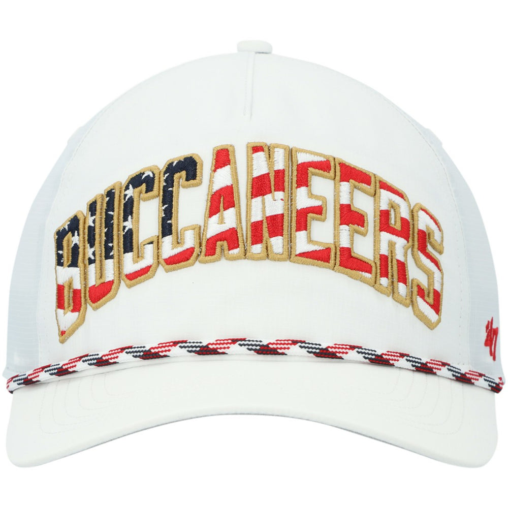 Tampa Bay Buccaneers 47 brand '47 Hitch Stars and Stripes Trucker Adjustable Hat