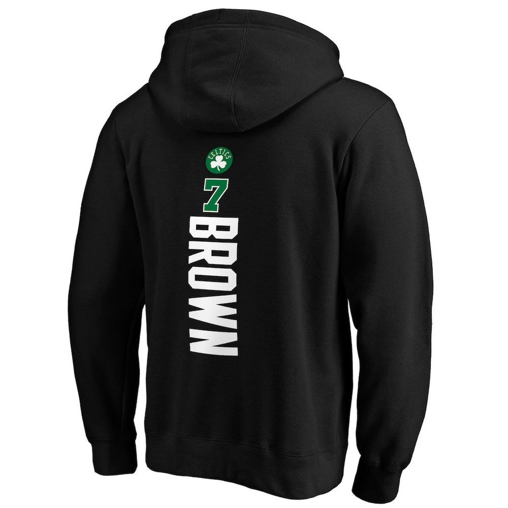 Jaylen Brown Boston Celtics Playmaker Name & Number Pullover Hoodie New