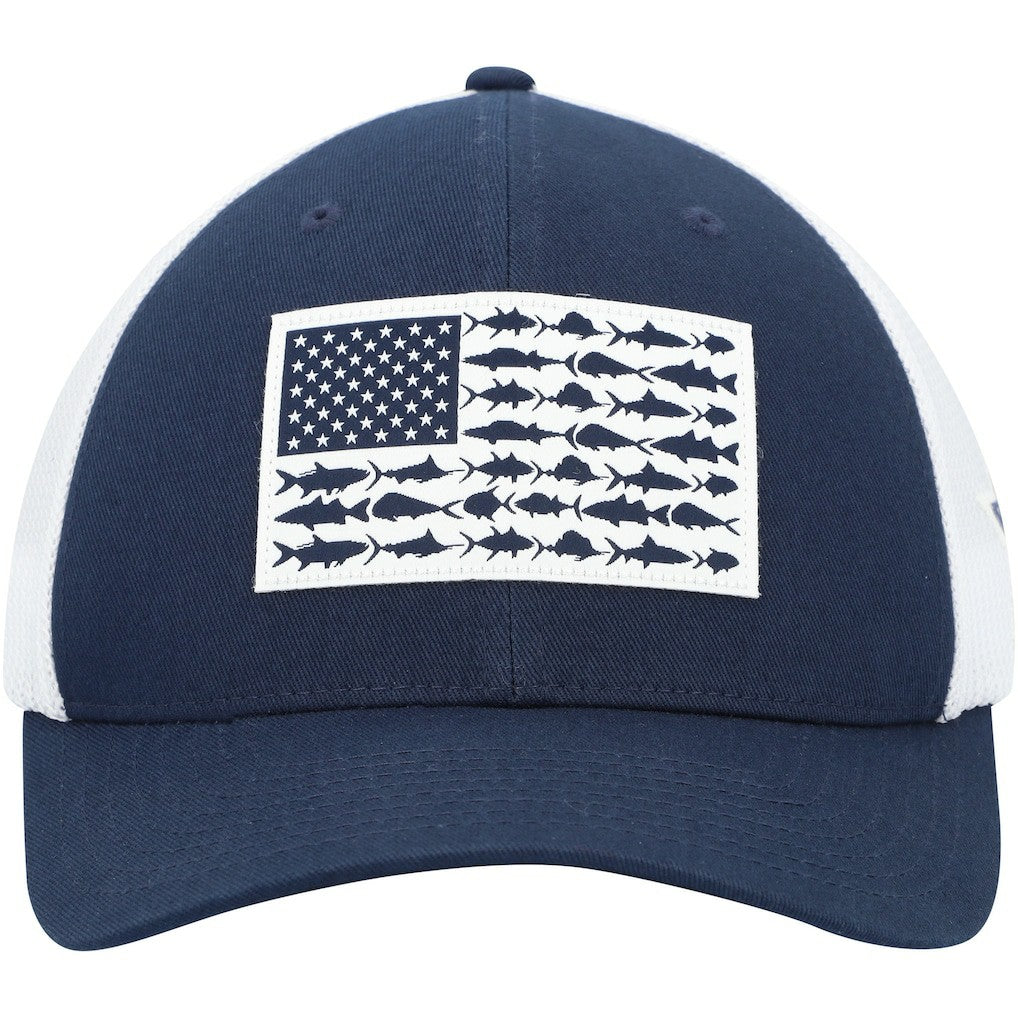 Dallas Cowboys Columbia Mesh Fish Flag Flex Hat