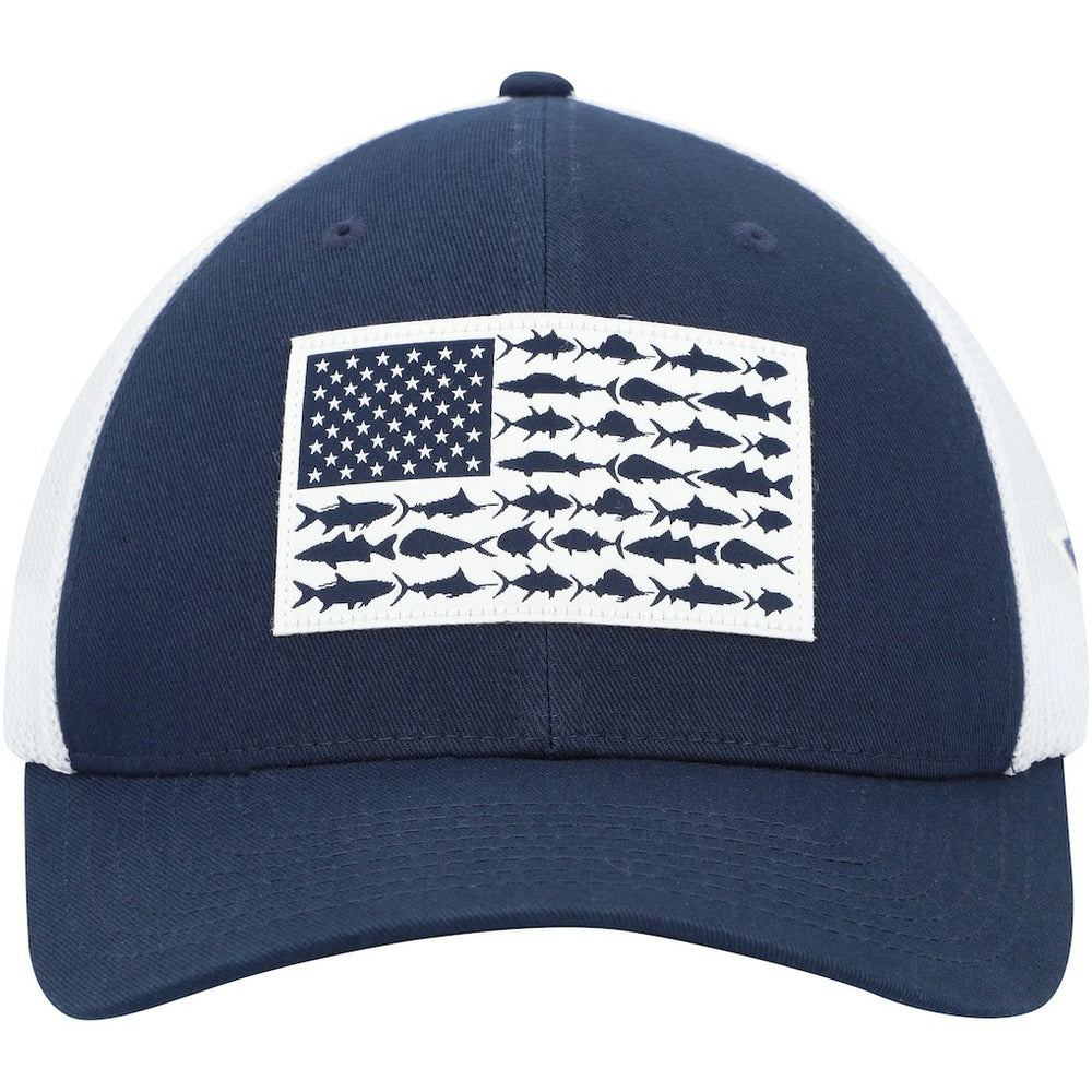 Dallas Cowboys Columbia Mesh Fish Flag Flex Hat