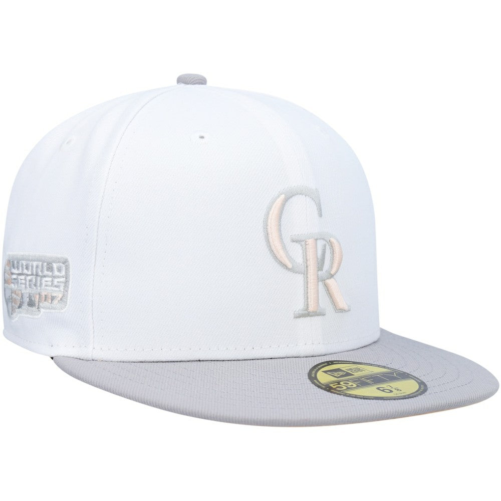 Colorado Rockies New Era 2007 World Series Side Patch Undervisor 59FIFTY Fitted Hat | MLB Near me