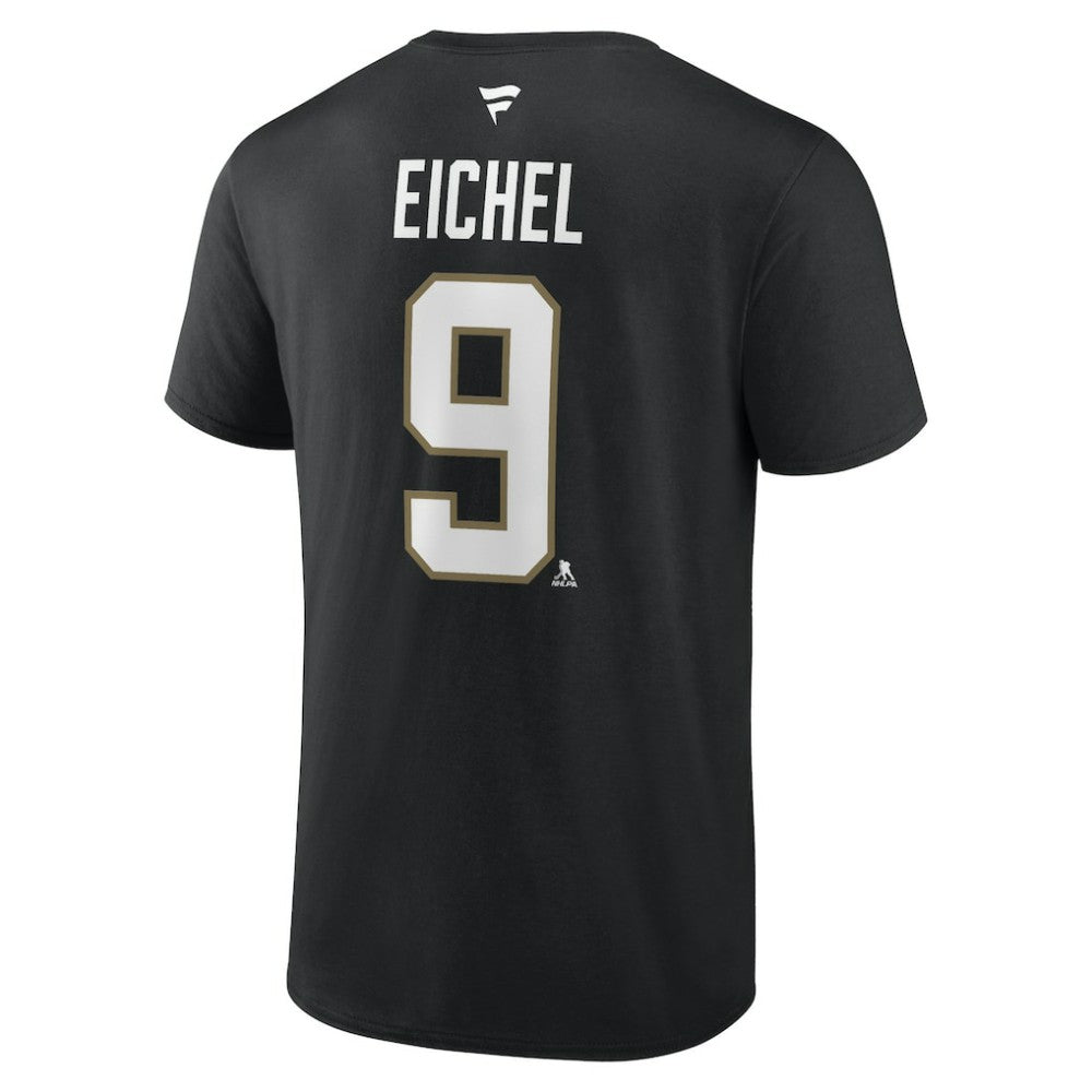 Jack Eichel Vegas Golden Knights Fanatics Authentic Stack Name & Number T-Shirt Outlet