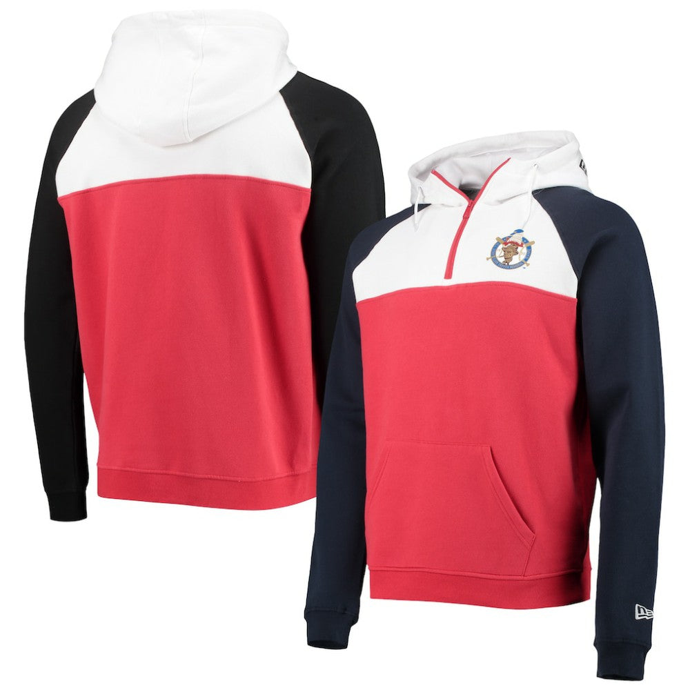 Washington Nationals New Era Cooperstown Collection Quarter-Zip Hoodie Jacket | MLB Online