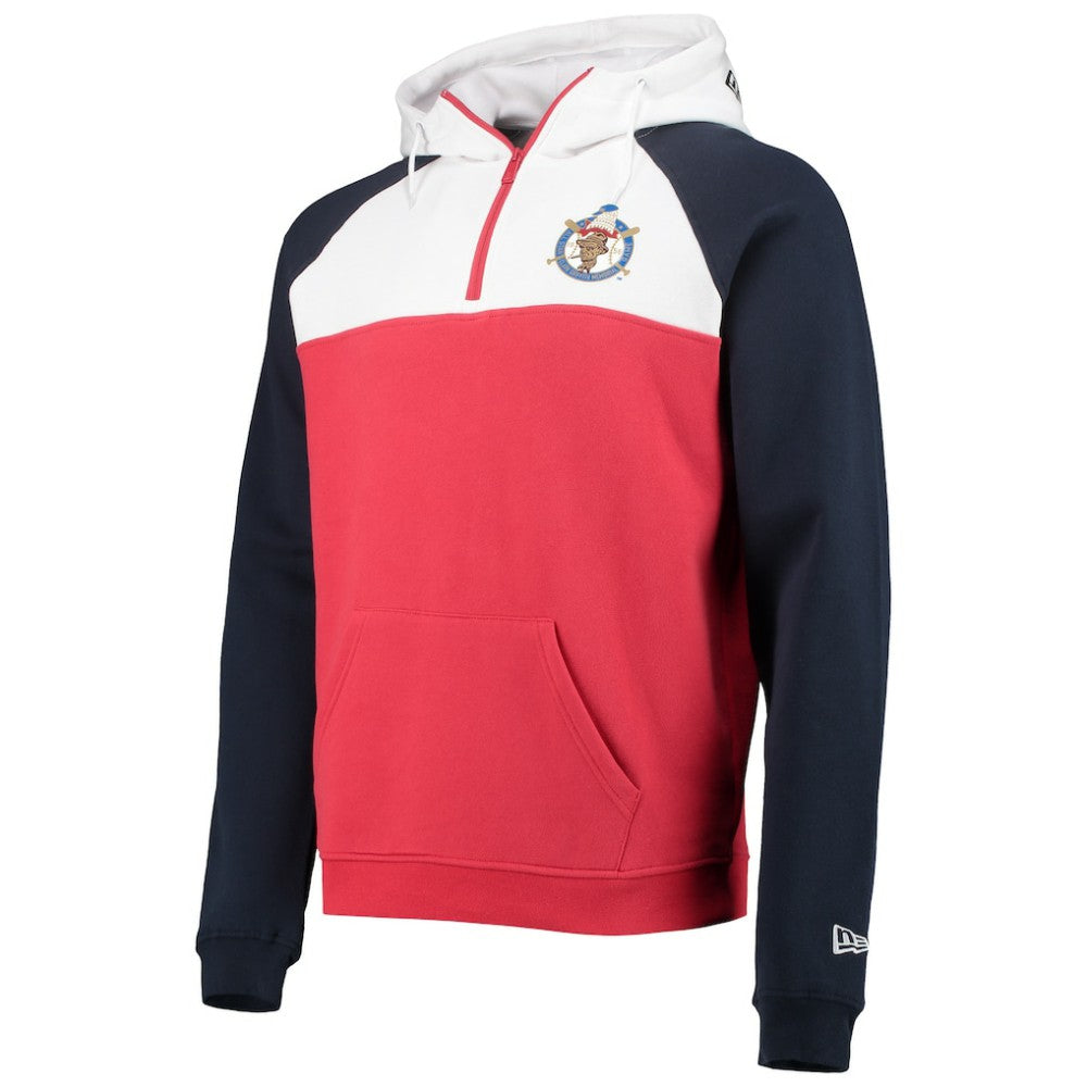 Washington Nationals New Era Cooperstown Collection Quarter-Zip Hoodie Jacket | MLB Online