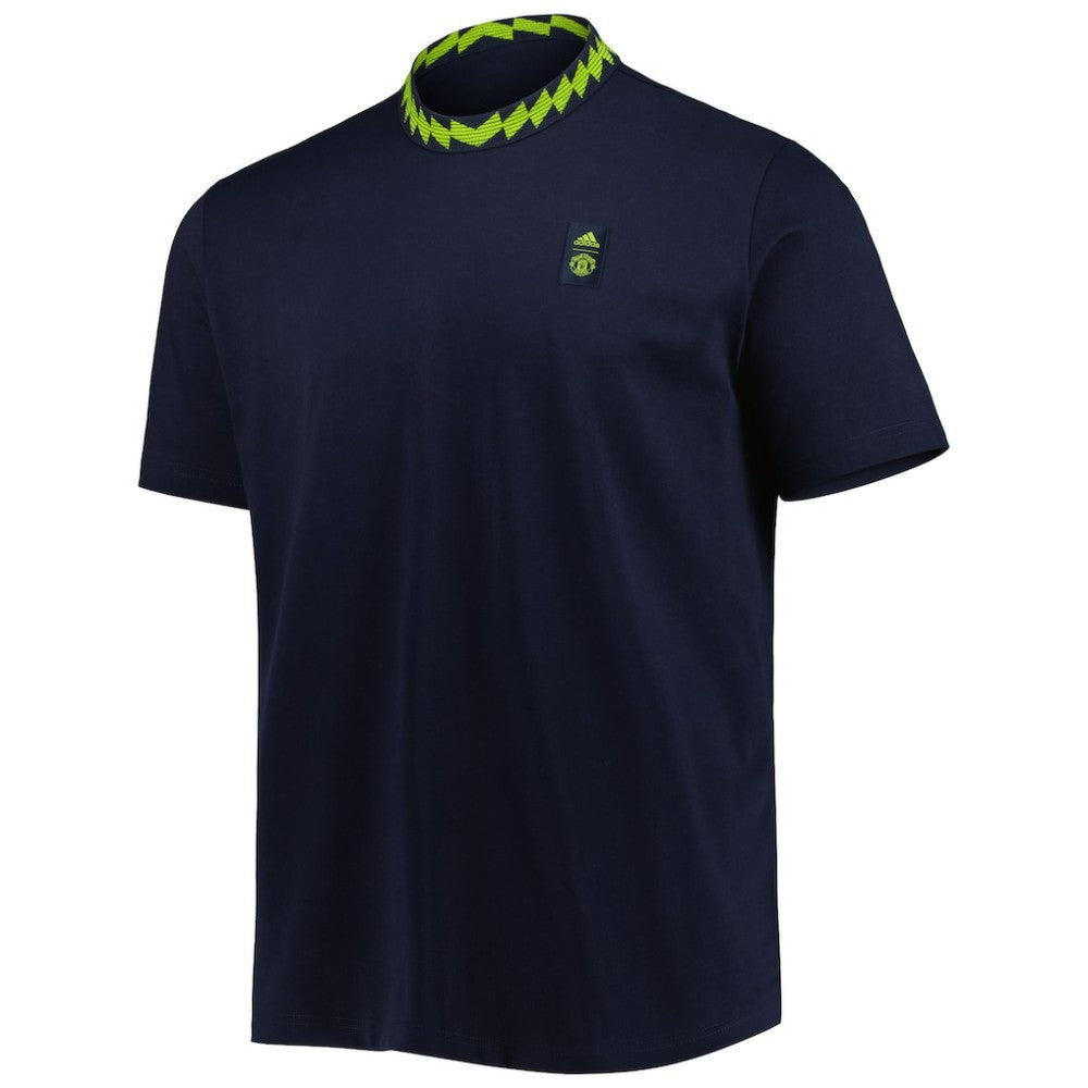 Manchester United Lifestyle T-Shirt Navy - Adidas