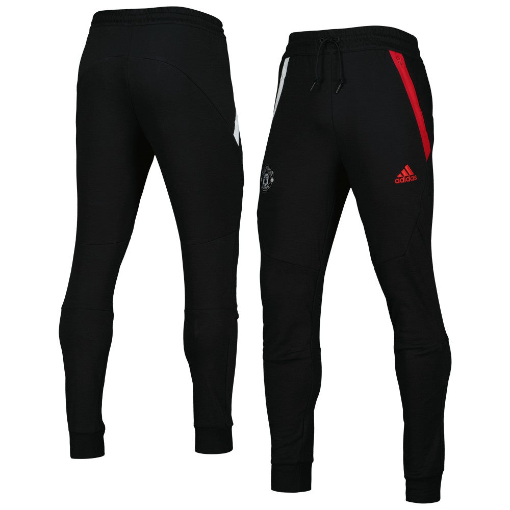 Manchester United Travel Pants Black - Adidas
