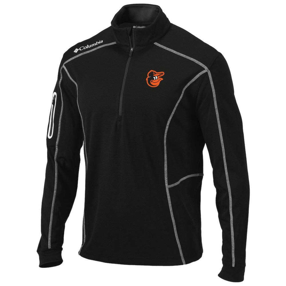 Baltimore Orioles Columbia Shotgun Omni-Wick Quarter-Zip Pullover Jacket | MLB Sale