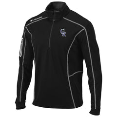 Colorado Rockies Columbia Shotgun Omni-Wick Quarter-Zip Pullover Jacket | MLB Sale