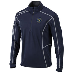 Milwaukee Brewers Columbia Shotgun Omni-Wick Quarter-Zip Pullover Jacket | MLB On Sale