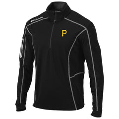 Pittsburgh Pirates Columbia Shotgun Omni-Wick Quarter-Zip Pullover Jacket | MLB Outlet