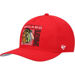 Chicago Blackhawks '47 Reflex Hitch Snapback Hat Sale