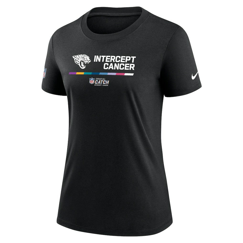 Jacksonville Jaguars Nike Women's NFL Crucial Catch Performance T-Shirt