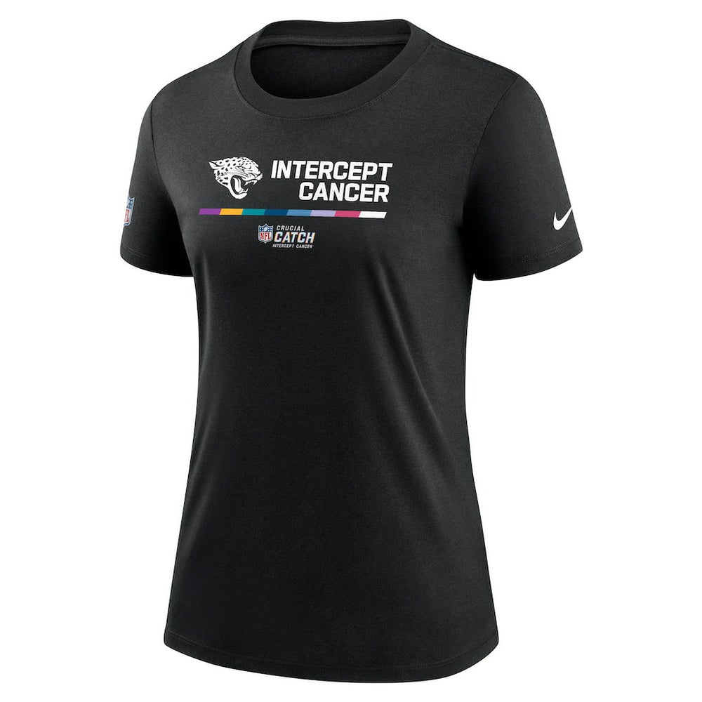 Jacksonville Jaguars Nike Women's NFL Crucial Catch Performance T-Shirt