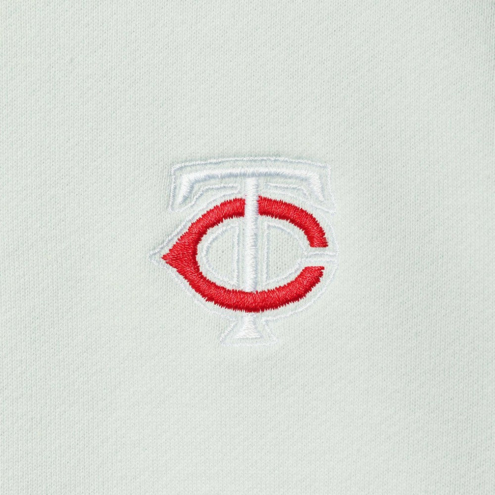 Minnesota Twins The Wild Collective Women's Two-Hit Quarter-Zip Pullover Top | MLB On Sale