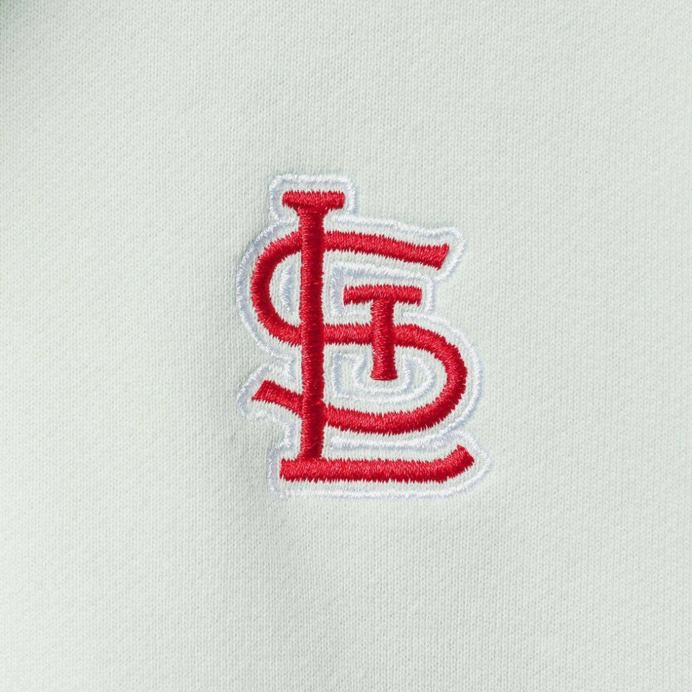 St. Louis Cardinals The Wild Collective Women's Two-Hit Quarter-Zip Pullover Top | MLB Outlet