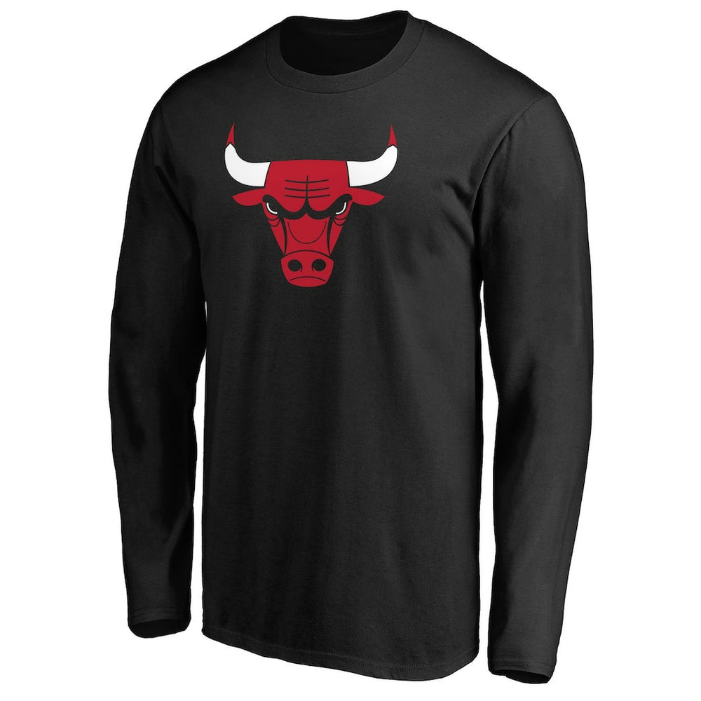Chicago Bulls Primary Team Logo Long Sleeve T-Shirt sale Online