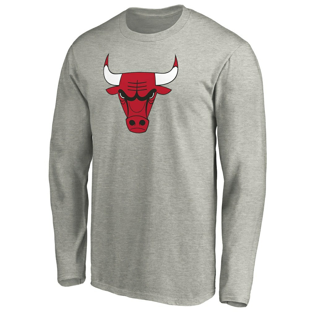 Chicago Bulls Primary Team Logo Long Sleeve T-Shirt sale Discount
