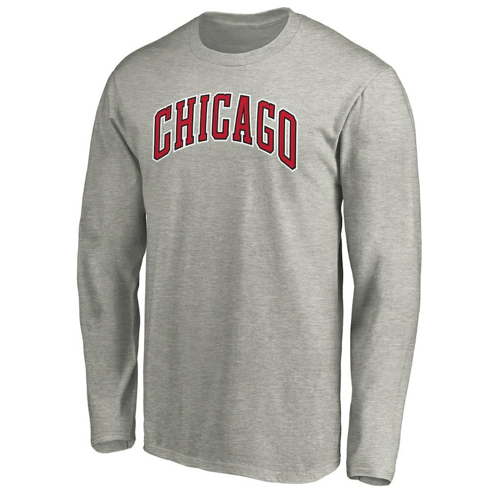 Chicago Bulls Alternate Team Logo Long Sleeve T-Shirt sale Online