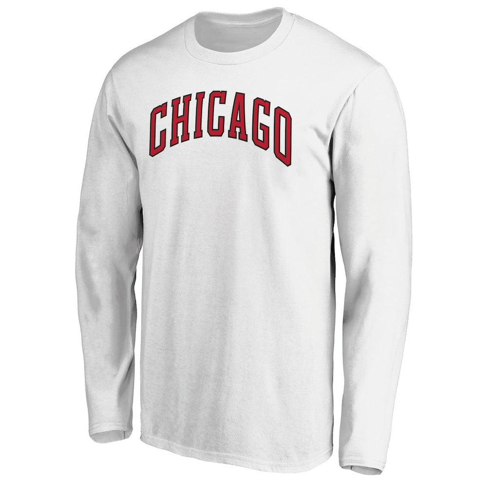 Chicago Bulls Alternate Team Logo Long Sleeve T-Shirt sale Online