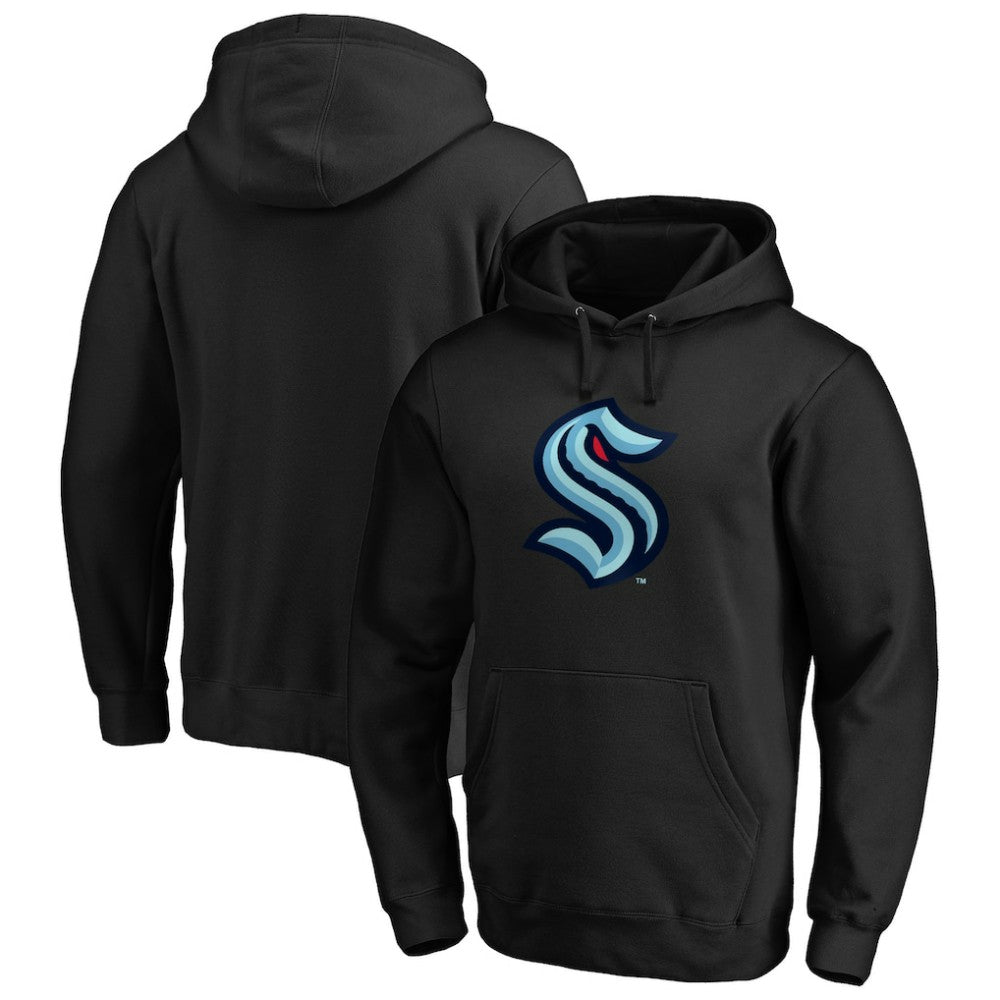 Seattle Kraken Primary Team Logo Pullover Hoodie Sale